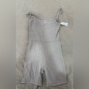 Aritzia Wilfred Free Gray Sleeveless romper